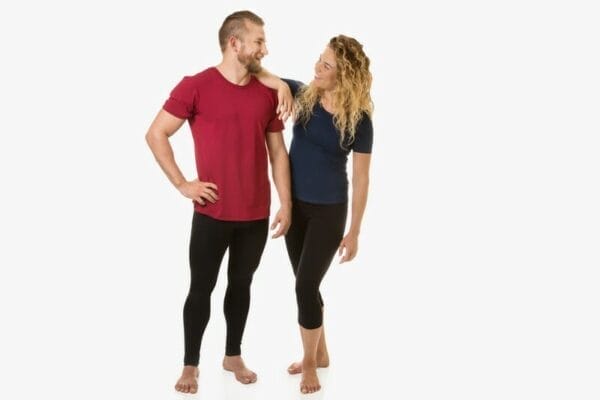 This is a photo of comfortable unisex Kajuals pants, available from Bamboo Creations.