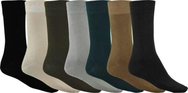 This is a photograph of Bamboo Clothing, Bamboo Adult Dress Socks, available from Bamboo Creations Victoria