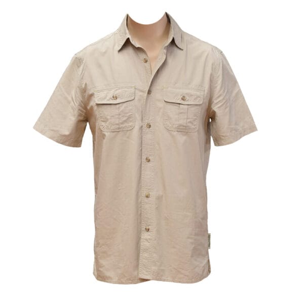 Bamboo Dundee, a beautifully light and breathable Bamboo and cotton shirt, with two pockets, available from Bamboo Creations Victoria