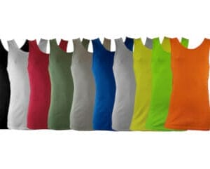 This is a photograph of Bamboo Clothing, a Men's Singlet available from Bamboo Creations Victoria