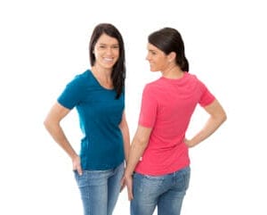 Womens' Bamboo short-sleeve t-shirt available from Bamboo Creations Victoria